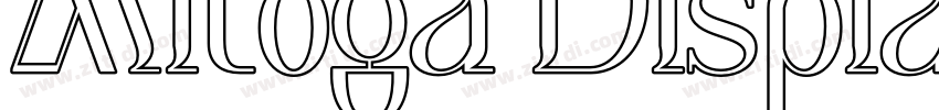 Mitoga Display字体转换